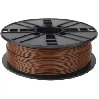 GEMBIRD Tisková struna (filament) PLA, 1, 75mm, 1kg, hnědá