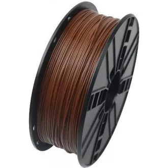 GEMBIRD Tisková struna (filament) PLA, 1, 75mm, 1kg, hnědá