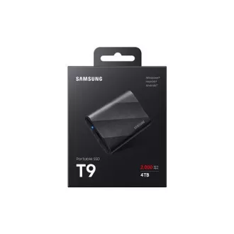 Samsung Externí SSD disk T9 - 4 TB - černý Samsung Externí SSD disk T9 - 4 TB - černý