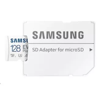 Samsung micro SDXC karta 128GB EVO Plus + SD adaptér Samsung micro SDXC karta 128GB EVO Plus + SD adaptér
