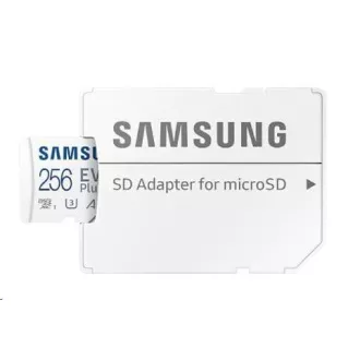 Samsung micro SDXC karta 256GB EVO Plus + SD adaptér
