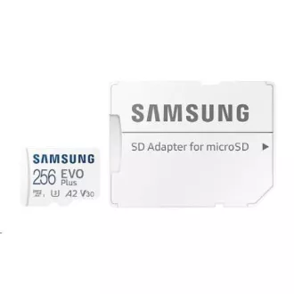 Samsung micro SDXC karta 256GB EVO Plus + SD adaptér