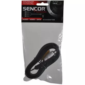 SAV 150-015 3,5jack - 3xRCA M P SENCOR