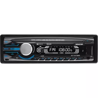 SCT 5017BMR BT AUTORÁDIO s USB/SD SENCOR