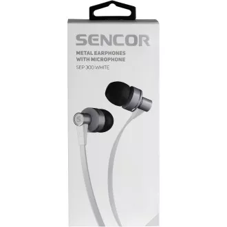 SEP 300 MIC WHITE MET SLUCHÁTKA SENCOR