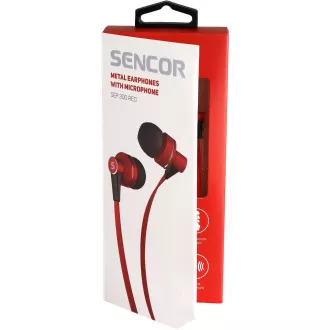 SEP 300 MIC RED  MET SLUCHÁTKA SENCOR