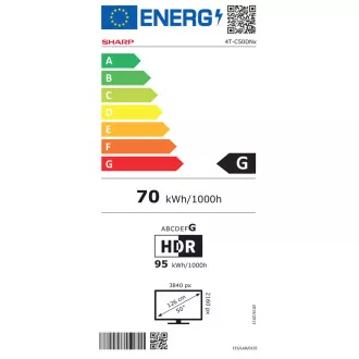 50DN2EA ANDROID DLB ATMOS T2/C/S2 SHARP