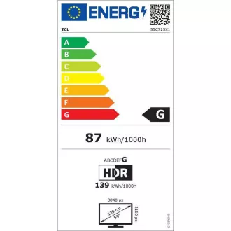 55C725 QLED ULTRA HD TV TCL
