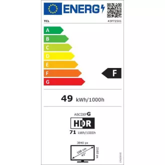 43P725 LED ULTRA HD TV TCL
