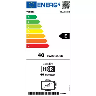 42LA2063DG ANDROID SMART FHD TV TOSHIBA