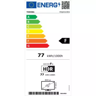55QA4163DG QLED ANDROID UHD TV TOSHIBA