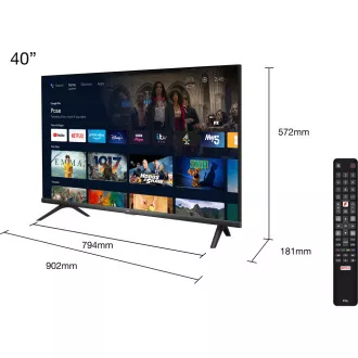 40S6200 LED FULL HD ANDROID TV TCL 40S6200 LED FULL HD ANDROID TV TCL