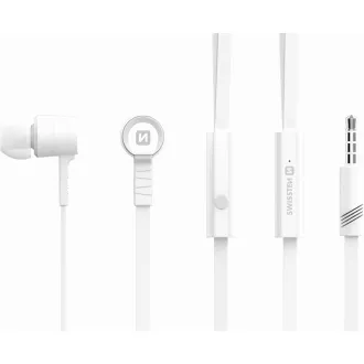 EARBUDS RAINBOW YS-D2 BÍLÁ SWISSTEN EARBUDS RAINBOW YS-D2 BÍLÁ SWISSTEN