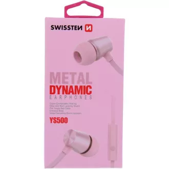 EARBUDS DYNAMIC YS500 ROSE/GOLD SWISSTEN