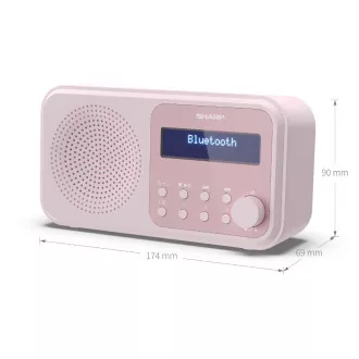 DR-P420PK FM/DAB RADIOPŘIJÍMAČ SHARP DR-P420PK FM/DAB RADIOPŘIJÍMAČ SHARP