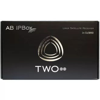 AB IPBox TWO (2x DVB-S2X) sat. přijímač AB IPBox TWO (2x DVB-S2X) sat. přijímač