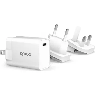 20W WITH CHANGEABLE PLUG (EU, UK) EPICO