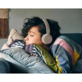 WH CH520 béžová Bluetooth sluchátka SONY