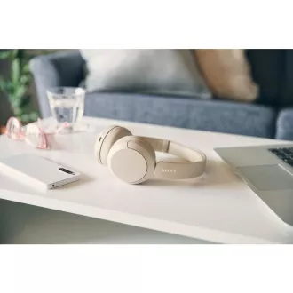 WH CH520 béžová Bluetooth sluchátka SONY