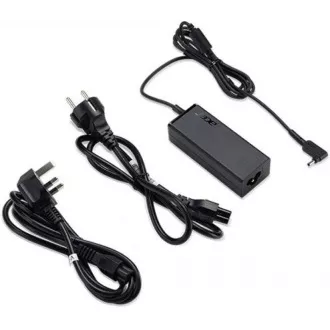 ACER ADAPTER 45W_3mm 19V ADAPTER, Black - EU and UK POWER CORD - pro zařízení s AC adapterem 45W 3mm ACER ADAPTER 45W_3mm 19V ADAPTER, Black - EU and UK POWER CORD - pro zařízení s AC adapterem 45W 3mm