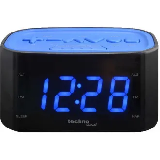 TechnoLine WT 465B - digitální budík s radiopřijímačem TechnoLine WT 465B - digitální budík s radiopřijímačem