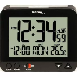 TechnoLine WT 195W - digitální budík bílý s teploměrem TechnoLine WT 195W - digitální budík bílý s teploměrem
