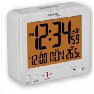TechnoLine WT 195W - digitální budík bílý s teploměrem TechnoLine WT 195W - digitální budík bílý s teploměrem