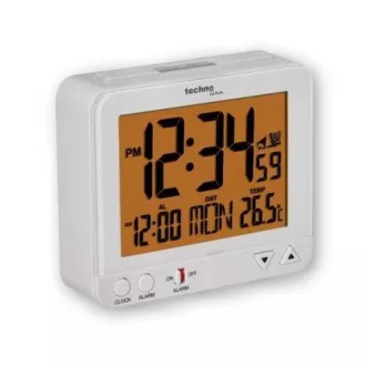 TechnoLine WT 195W - digitální budík bílý s teploměrem TechnoLine WT 195W - digitální budík bílý s teploměrem