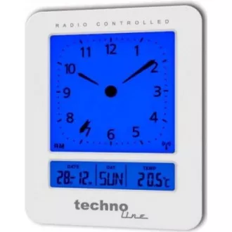TechnoLine WT 745W - Budík s analogovým LCD displejem a teploměrem