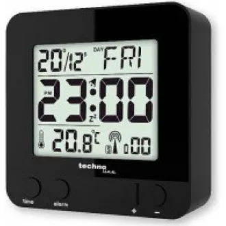 TechnoLine WT 235BK digitální budík, černá TechnoLine WT 235BK digitální budík, černá