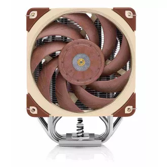 NOCTUA Chladič CPU NH-U12A, 2x 120mm, LGA1851, AM5, hnědá/stříbrná