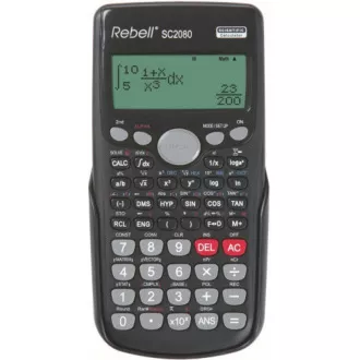 REBELL kalkulačka - SC2080S - černá