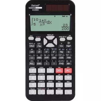 REBELL kalkulačka - SC2080S - černá