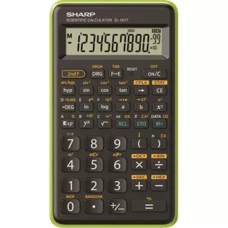 SHARP kalkulačka - EL-501T - bílá (balení box)