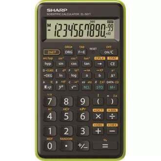 SHARP kalkulačka - EL-501T - bílá (balení box)