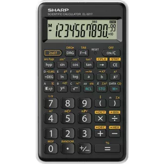 SHARP kalkulačka - EL-501T - fialová (balení box)