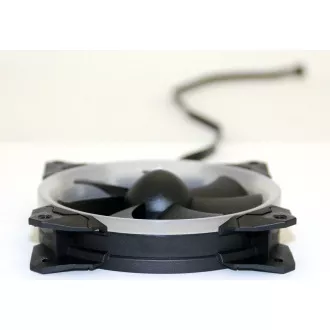 EUROCASE ventilátor RGB 120mm (Turbine blade, FullControl Led)