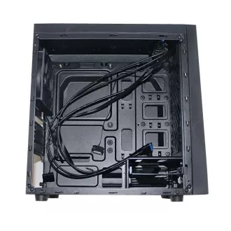 AEROCOOL skříň Bolt Mini, Micro tower, 1x USB 3.0, 2x USB 2.0, 2x audio, bez zdroje