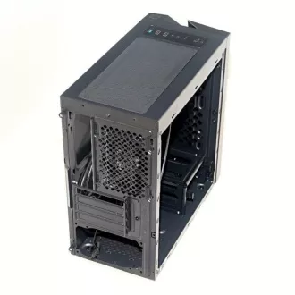 AEROCOOL skříň Bolt Mini, Micro tower, 1x USB 3.0, 2x USB 2.0, 2x audio, bez zdroje