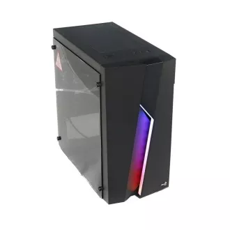 AEROCOOL skříň Bolt Mini, Micro tower, 1x USB 3.0, 2x USB 2.0, 2x audio, bez zdroje