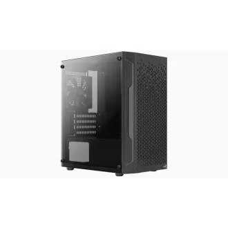 AEROCOOL skříň MC G Trinity, Micro tower, 1x USB 3.0, 1x USB 2.0, 2x audio, bez zdroje