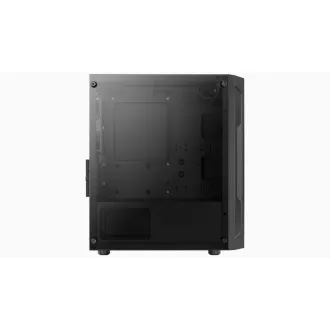 AEROCOOL skříň MC G Trinity, Micro tower, 1x USB 3.0, 1x USB 2.0, 2x audio, bez zdroje
