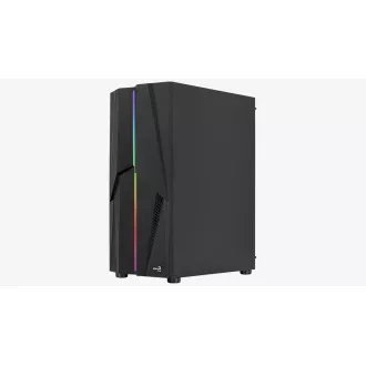 AEROCOOL skříň Mecha, Mid tower, 2x USB 3.0, 2x audio, bez zdroje