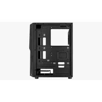 AEROCOOL skříň Mecha, Mid tower, 2x USB 3.0, 2x audio, bez zdroje