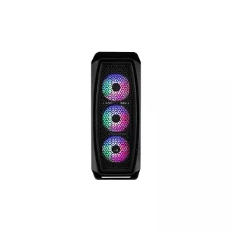 AEROCOOL skříň Aero One Frost ML G, Mid tower, 2x USB 3.0, 2x audio, 4x 120mm RGB Fan, bez zdroje
