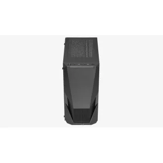 AEROCOOL skříň Zauron Saturn FRGB ML G, Mid tower, 2x USB 3.0, 2x audio, 1x 120mm FRGB Fan, bez zdroje