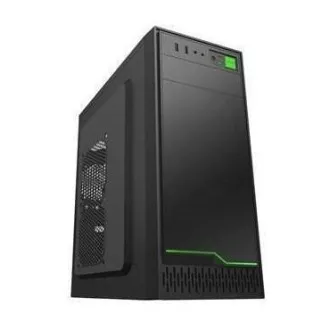 EUROCASE skříň ML N6-500B, Midi Tower, 1xUSB-C, 2xUSB 3.0, 2x audio, bez zdroje