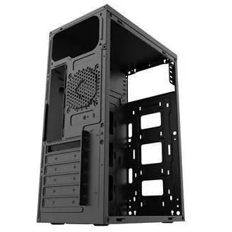EUROCASE skříň ML N6-550B, Midi Tower, 1xUSB-C, 2xUSB 3.0, 2x audio, bez zdroje