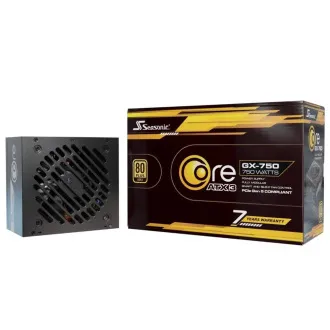 SEASONIC zdroj Core GX 750W, 120mm, Plně modulární, 80+ Gold, ATX 3.1 - Rozbalené