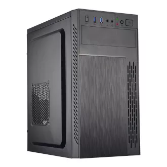 EUROCASE skříň ML M6-505B, Midi Tower, 1xUSB-C, 2x USB 3.0, 2x audio, bez zdroje EUROCASE skříň ML M6-505B, Midi Tower, 1xUSB-C, 2x USB 3.0, 2x audio, bez zdroje